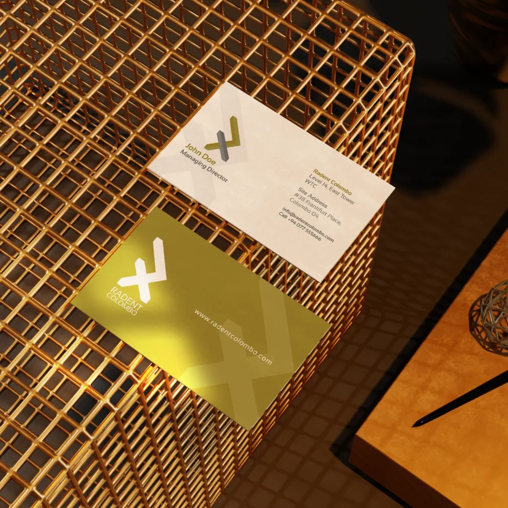 Radent business card